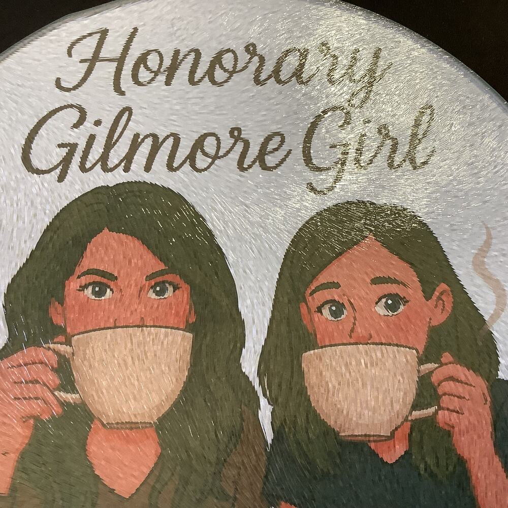 Gilmore Girls - Honorary Gilmore Girl Cutting Board - 7.5" Diameter - Hot Plate